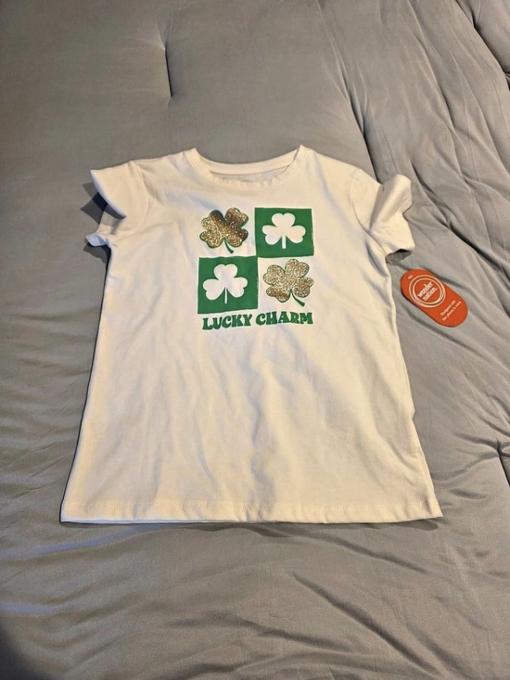 Wonder Nation Lucky Charm St. Patrick's Day Graphic Tee